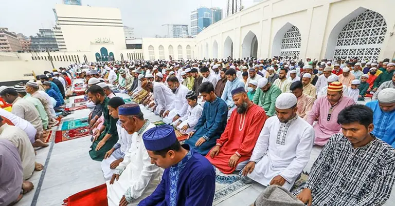 বায়তুল মোকাররমে ঈদুল আজহার ৫টি জামাত অনুষ্ঠিত